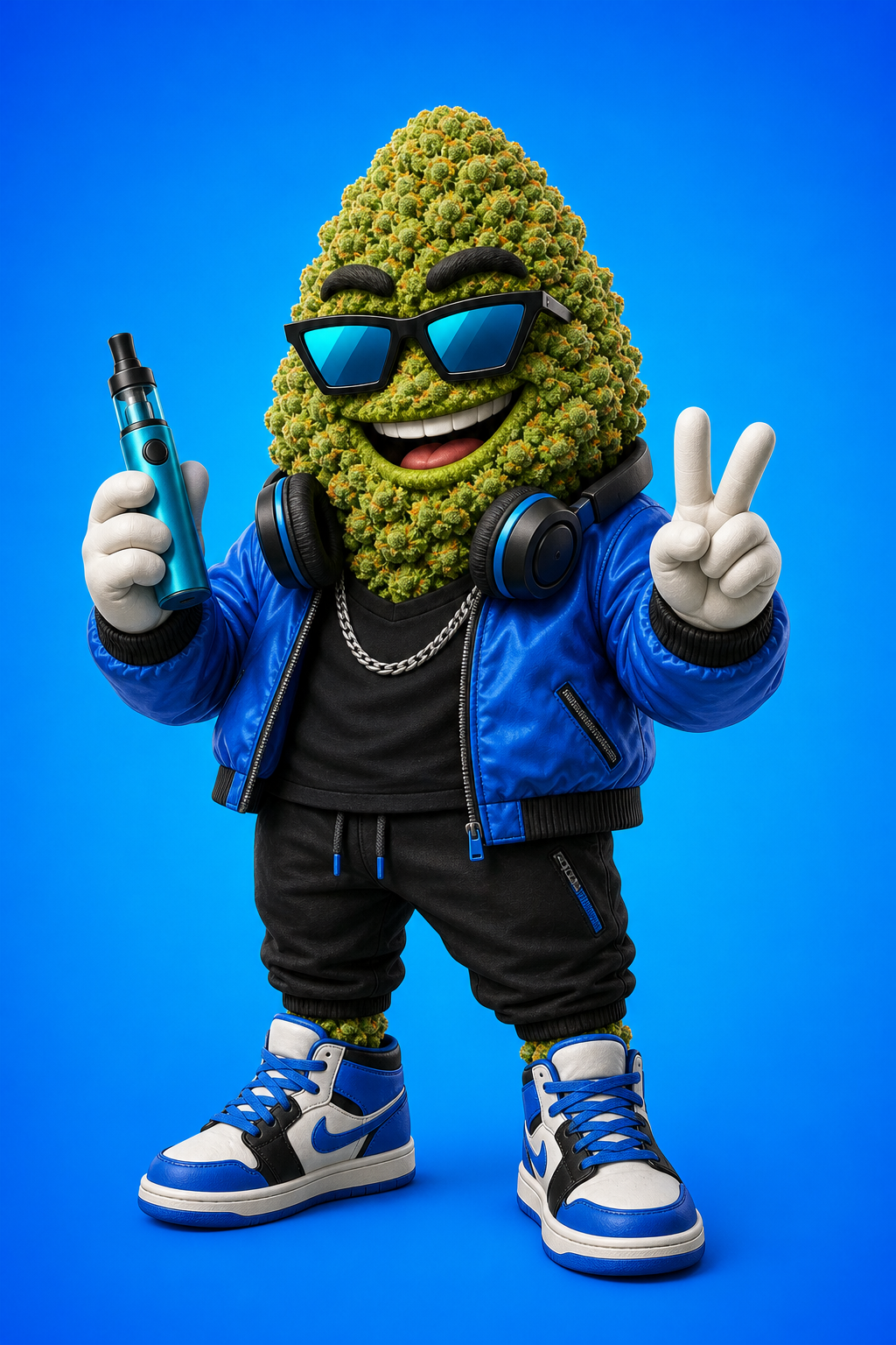 Volt, the Smoke Guyz vape mascot